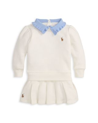 Ralph Lauren - Girls' Collared Terry Sweatshirt & Skort Set - Baby