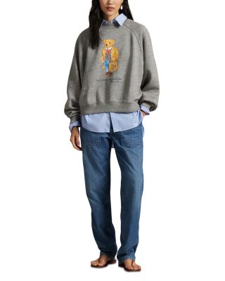 Polo Bear Oversize Fleece Crewneck - Exclusive