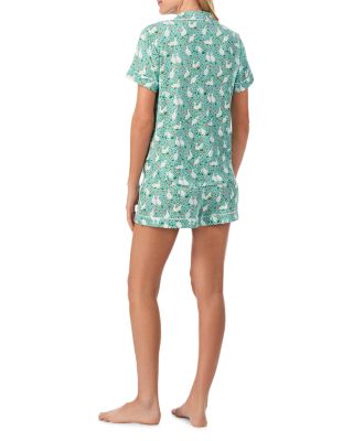 Short Sleeve Boxer Pajama Set