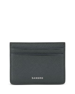 Sandro - Saffiano Leather Card Case
