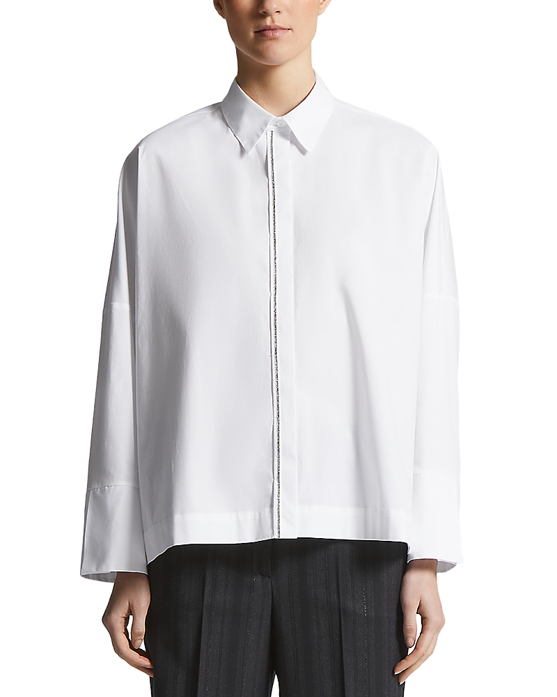 Peserico Front Hook Blouse