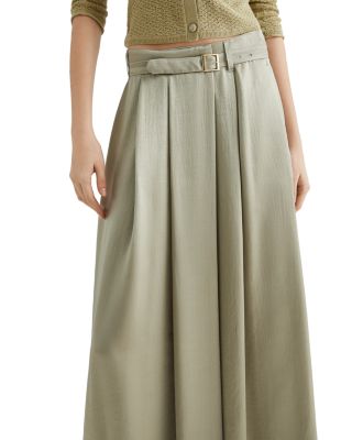 Fontana Belted Maxi Skirt 