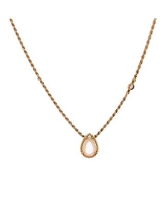 Pre-Owned Boucheron - Small Serpent Boheme Pendant Necklace 18K Gold and Mother of Pearl