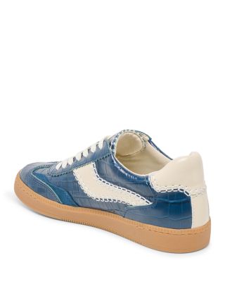 Women's Notice Stitch Croco Embossed Sneakers