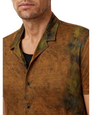 Agosta Regular Fit Short Sleeve Linen Shirt  