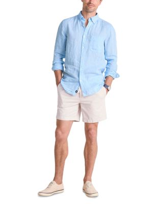 Surfside Regular Fit Button Down Linen Shirt