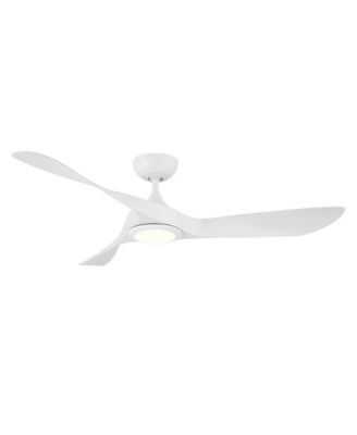 Smart Fans Swirl 54 in 3000K LED Indoor or Outdoor Smart Home Ceiling Fan