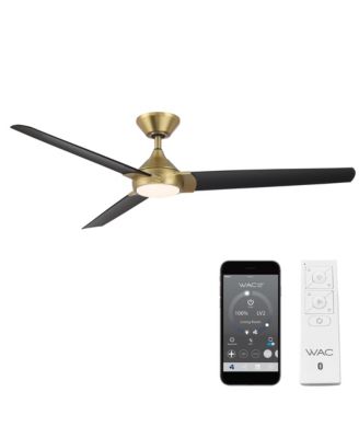 Smart Fans Zelda 60 in 3000K LED Indoor or Outdoor Smart Home Ceiling Fan