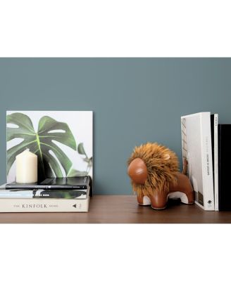 Lion Lino Bookend