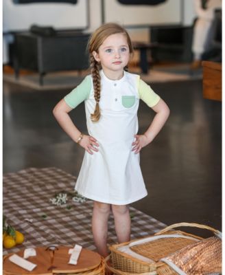 Girls' Sunshine Rainbows Short Sleeve Dress - Little Kid, Big Kid