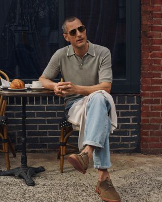 Relaxed Fit Authentic Rigid Jeans in Sunny Blue