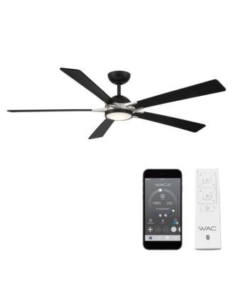 Smart Fans Rotary 65in Selectable 2700-3000-4000-5000K LED Indoor or Outdoor Smart Home Ceiling Fan