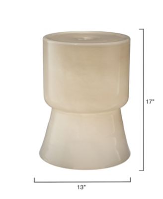  Huntington Garden Glass Stool