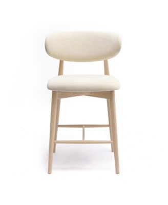 Zinea Performance Textured Velvet Counter Stool
