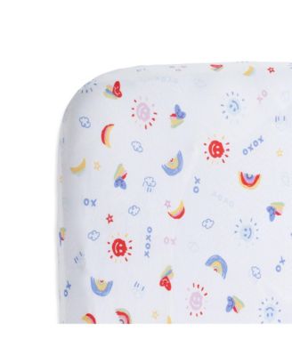 Kiss Me Goodnight Crib Sheet