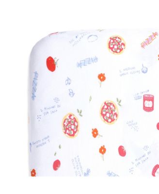 Petit Sleep - A Pizza My Heart Crib Sheet