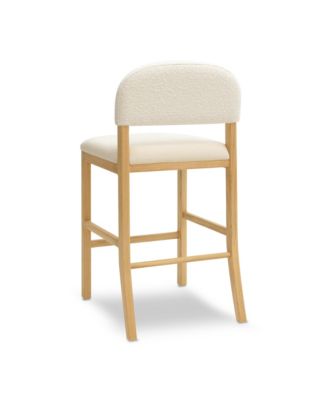 Calla Performance Velvet Counter Stool