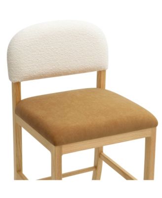 Calla Performance Velvet Counter Stool