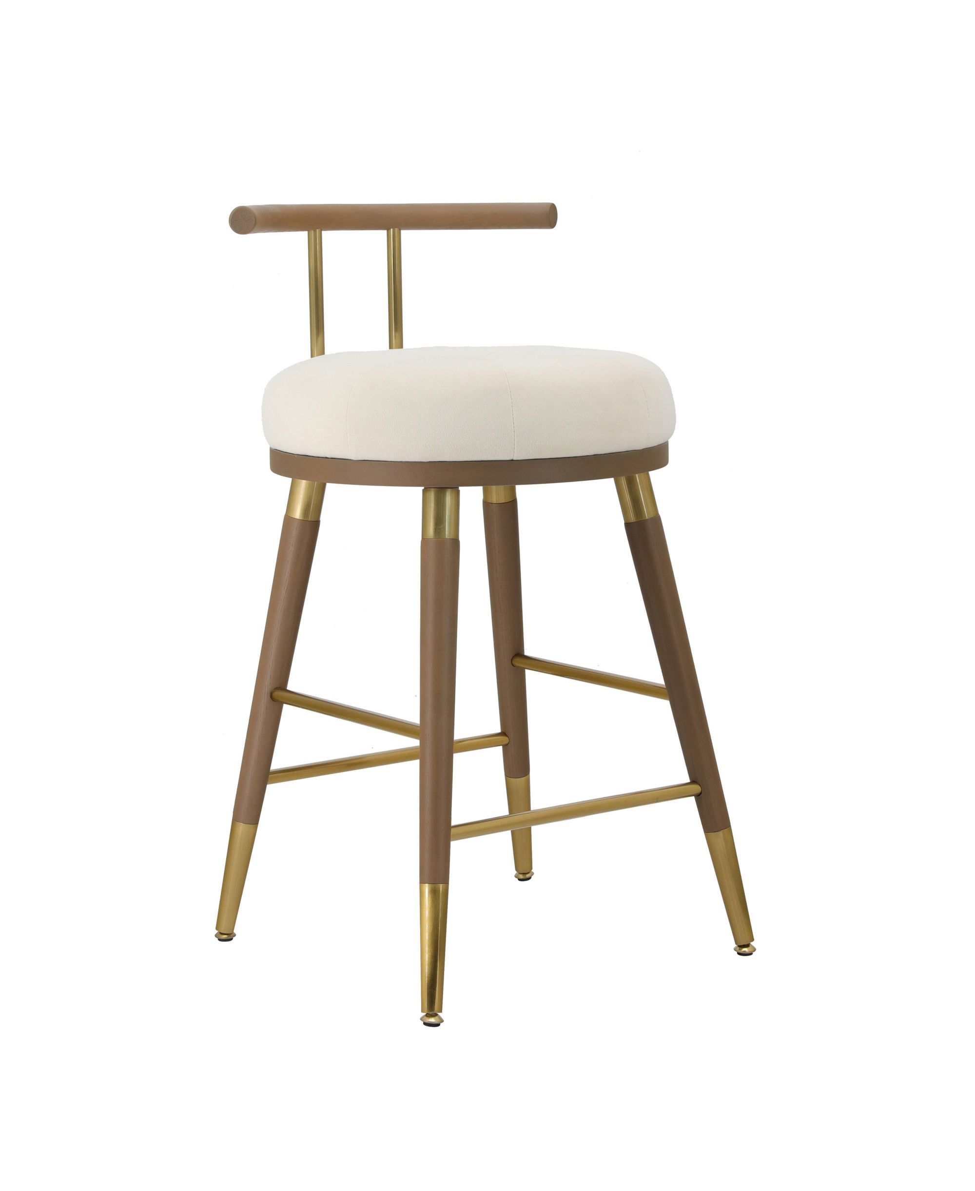 Juniper Velvet Counter Stool - Image 1