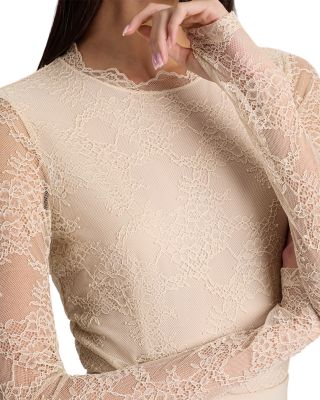 Taeyn Lace Crewneck Bodysuit