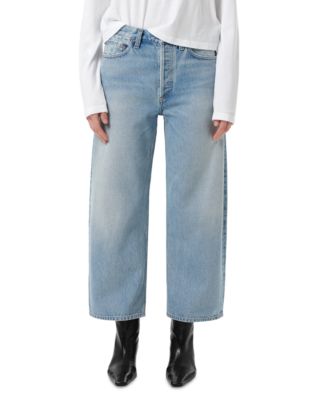 Arc Mid Rise Crop Wide Jeans in Orten