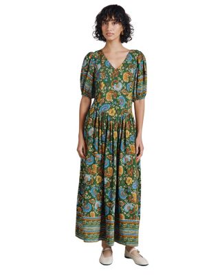 Christy Crepe Midi Tea Dress