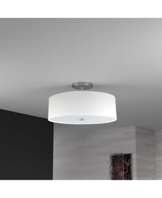Everly 3 Light Semi - Flush Mount
