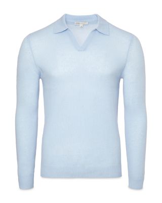 Featherweight Cashmere Polo Sweater