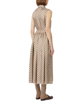 Sesia Antique Rose Silk Dress