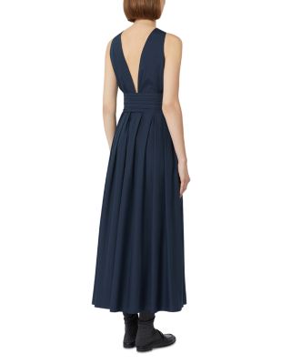 Ussita Ultramarine Cotton Dress