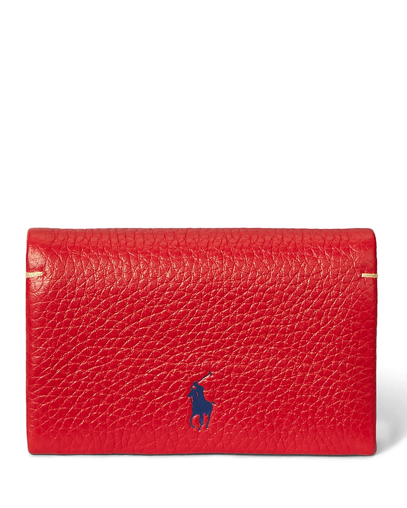 Polo Ralph Lauren Polo Play Leather Snap Card Case