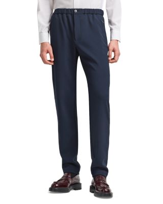 Emporio Armani - Regular Fit Crepe Jersey Trousers