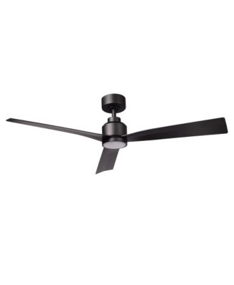  Smart Fans Clean 52 in 3000K LED Indoor or Outdoor Smart Home Ceiling Fan