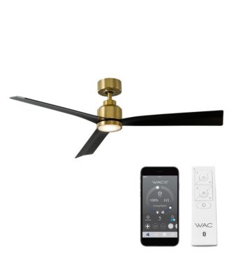  Smart Fans Clean 52 in 3000K LED Indoor or Outdoor Smart Home Ceiling Fan