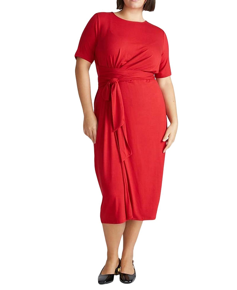 Universal Standard Plus Size Delilah Liquid Jersey Dress