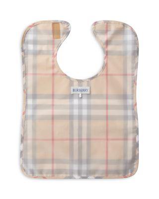 Check Poplin Bib, Baby - Exclusive