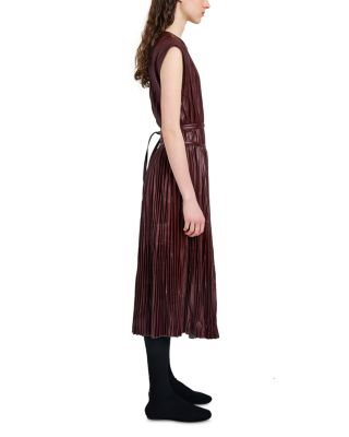 Rosalyn Skirt in Faux Leather