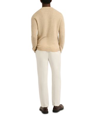Featherweight Cashmere Polo Sweater
