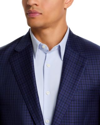 Flynn Checkered Wool Regular Fit Sportscoat
