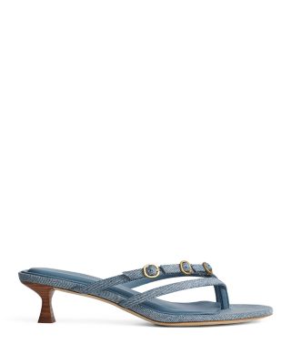 Women's Sammie Buckle Kitten Heel Sandals