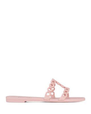Women's Infinity Chain Jelly Sandals