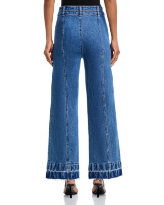Dorothea Wide Leg Jeans in Saphire