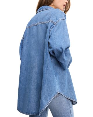 Oversized Denim Shirt
