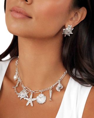 Sorrento Shell Statement Earrings