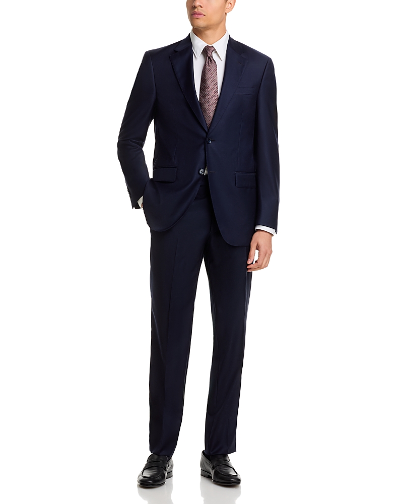 Peter Millar Flynn Solid Classic Wool Regular Fit Suit