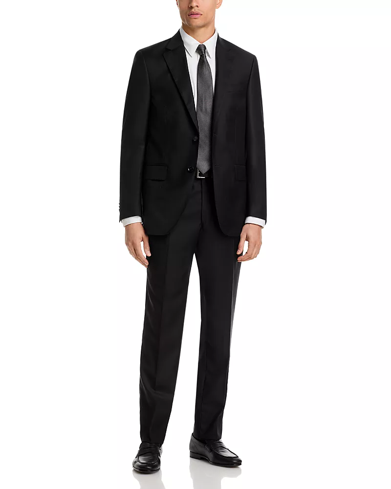 Peter Millar Flynn Solid Classic Wool Regular Fit Suit