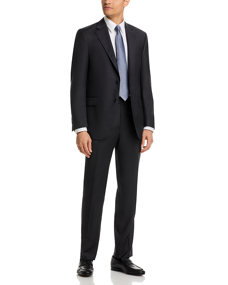 Peter Millar Flynn Solid Classic Wool Regular Fit Suit