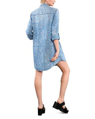 Bandana Shirt Dress