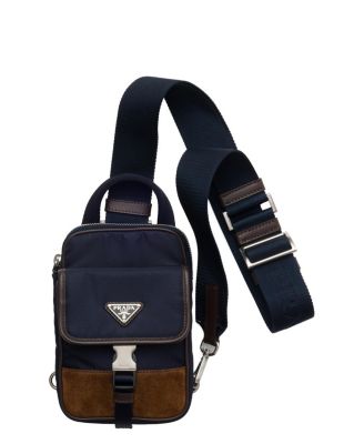 Prada - Re-Nylon And Leather Smartphone Case
