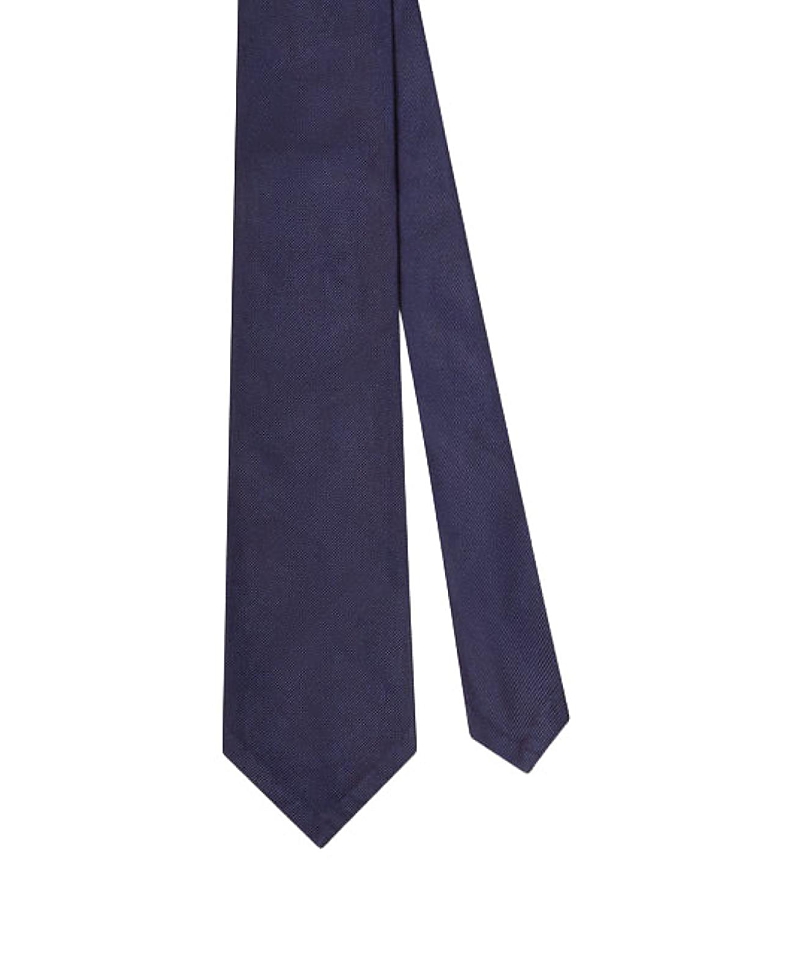 Robert Talbott Newman 7 Fold Solid Silk Necktie